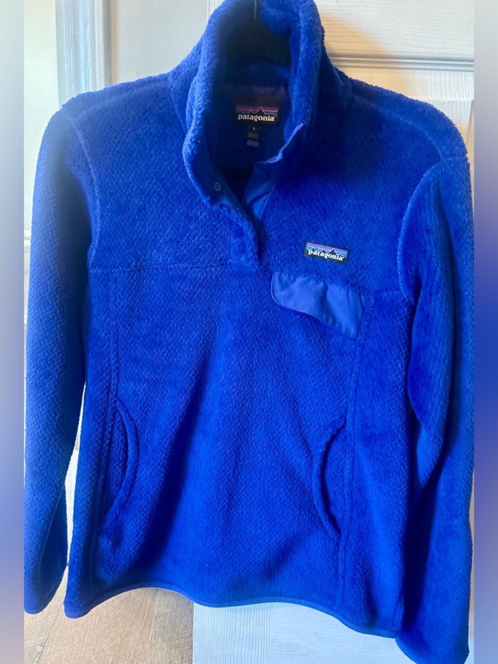 Patagonia Synchilla Snap-T Pullover Fleece Blue Small Women’s